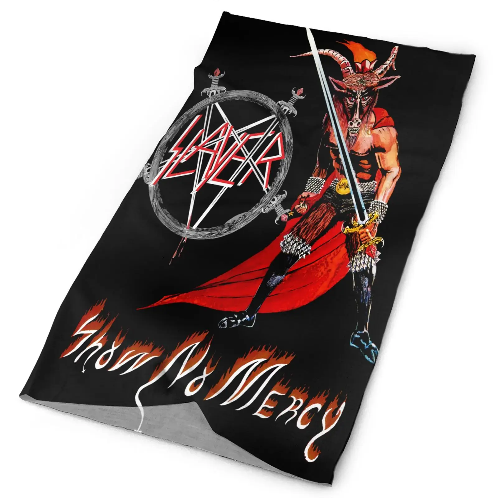

Slayer Band Show No Mercy Zm175 Men's Bandana Ski Mask Women's Bandana Bandanas Snood Scarf Shemagh Snowboard Scarf Head Scarf