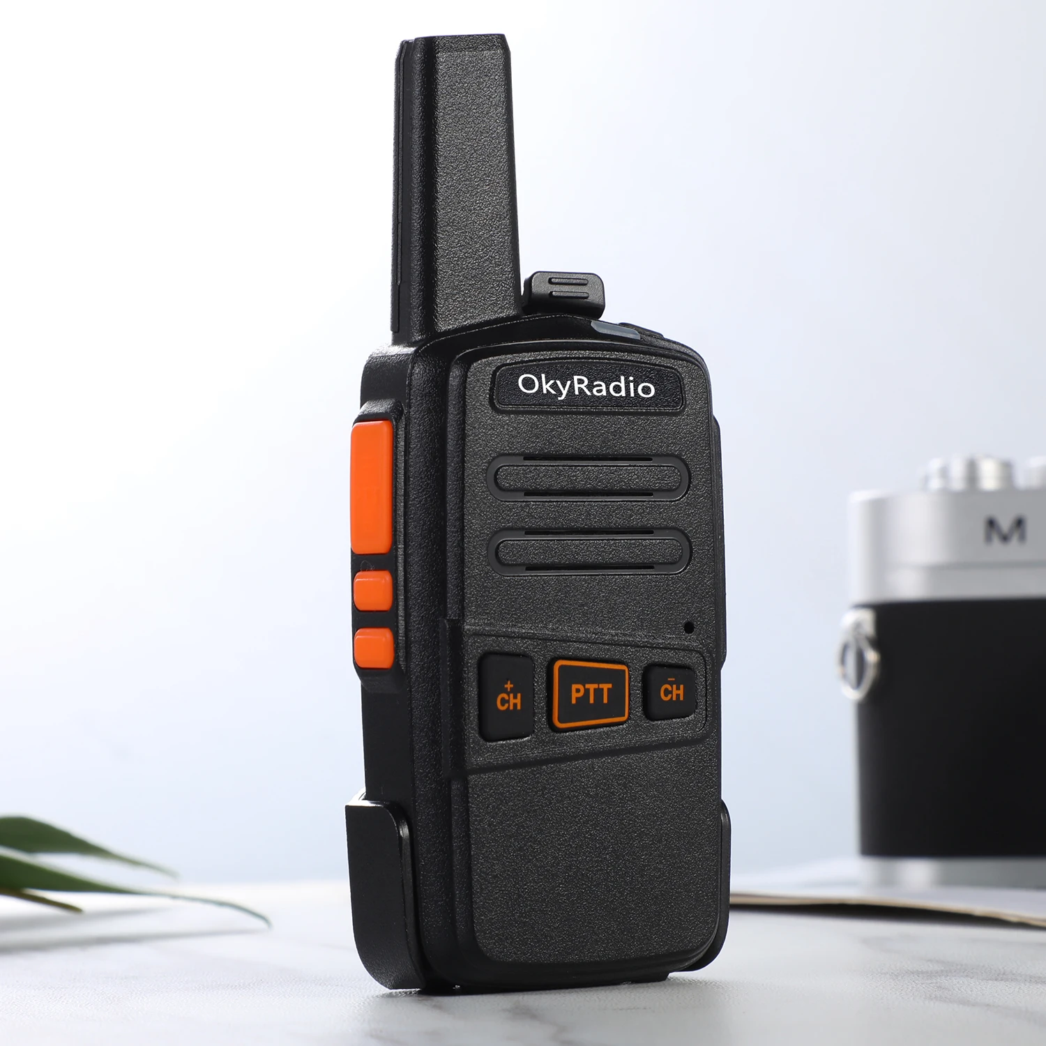 2022 hot sale 4800mah okyradio 5w portable waterproof walkie talkie 6km call distance suitable for hotel construction sites etc free global shipping