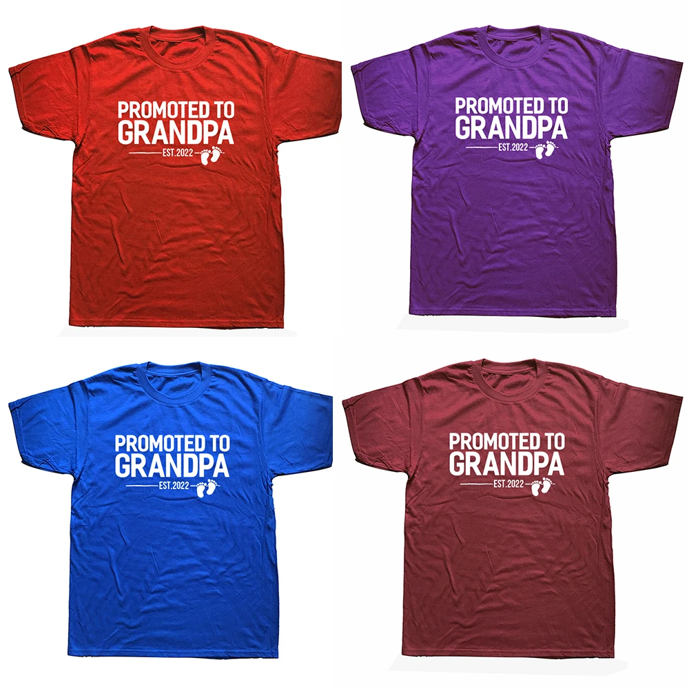 Забавный рекламированный дедушкой 2022 Детская футболка Для дедушки подарок для