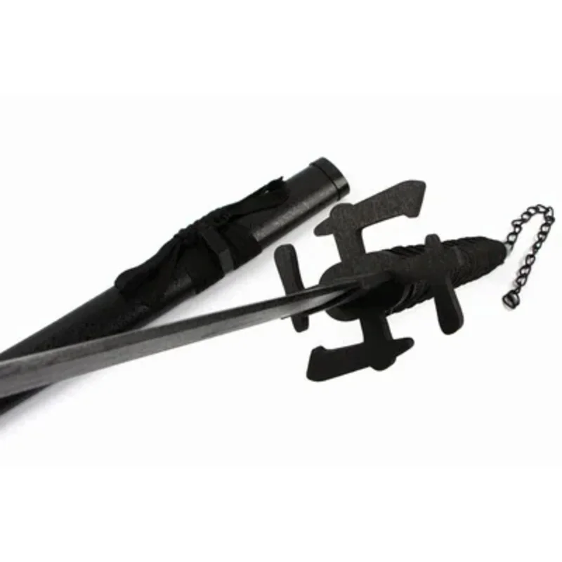 100 см Косплей Аниме Блич Ичиго Куросаки Tensa Zangetsu Zanpakuto деревянный меч костюм