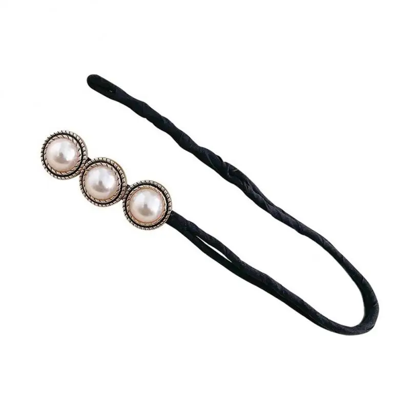 Новинка волшебный зажим для банта Плойка булочек инструмент прически модные