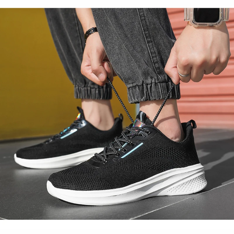 

Летняя мужская обувь, сверхлегкие кроссовки для бега, модные кроссовки для пар с попкорном