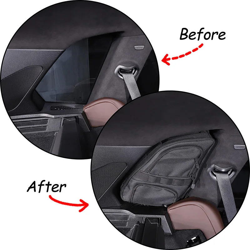 Для BMW X5 G05 2019-2023 Ткань Оксфорд Фотофон сумки Органайзер для хранения и