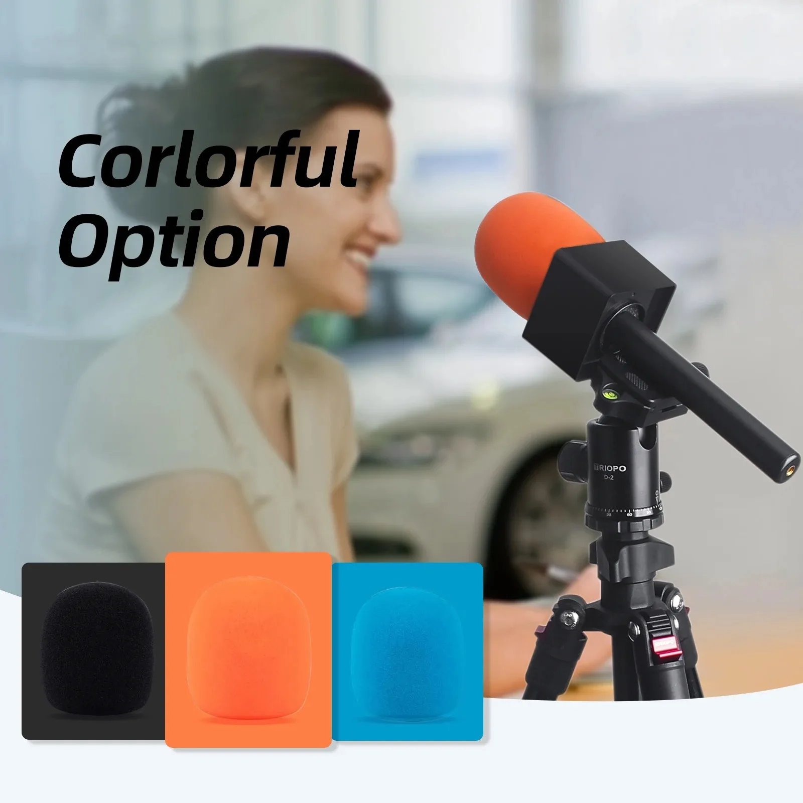Фото Держатель для микрофона CaTeFo для DJI Mic Rode Wireless GO2 с поролоновым чехлом №4