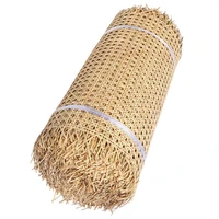 15 meters 35cm width natural real indonesian rattan roll cane webbing wicker grid weaving material for furniture chair cabinet