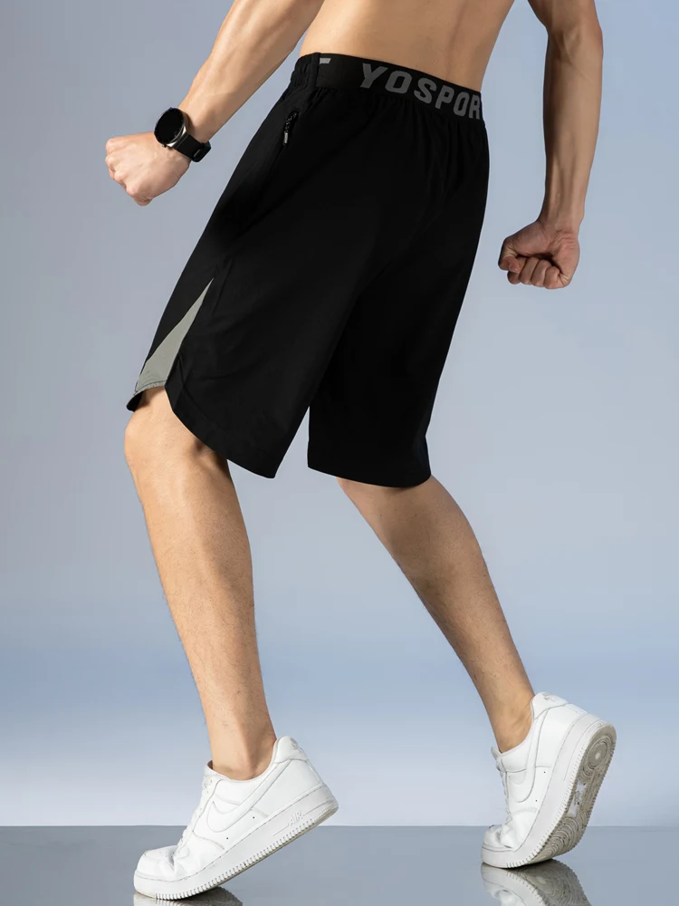 Summer Zip Pockets Men Sweatshorts 