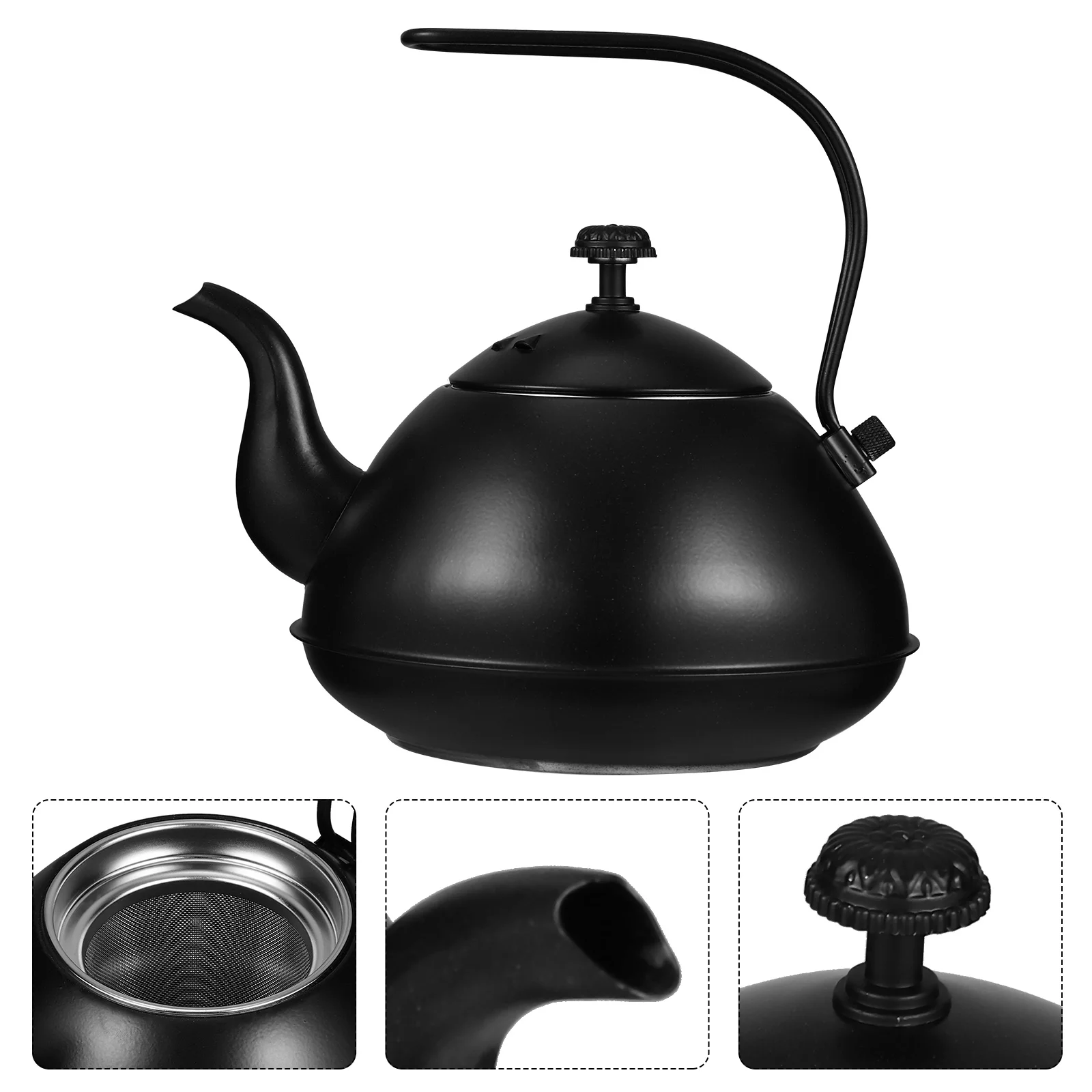 

Kettle Tea Water Stovetop Stainless Steel Teapot Stove Boiling Whistling Pot Teakettle Gas Outdoor Coffee Electric kettle
