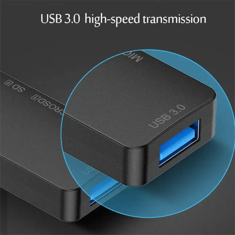 

Hot Card Reader With Sd Tf Ports 5gbps Usb 3.0 Hub Splitter Portable Sd Card Reader Usb Type C Hub Dock New Usb Adapter Station