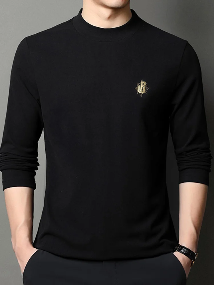 Рубашка Dralon с коротким воротником и длинными рукавами мужская весенне-осенняя