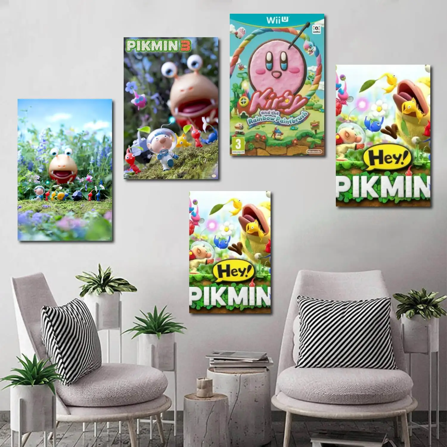 Роскошный настенный постер Pikmin 3 Роскошная фотография, размер 24x36, Картина на холсте для гостиной, постеры для спальни