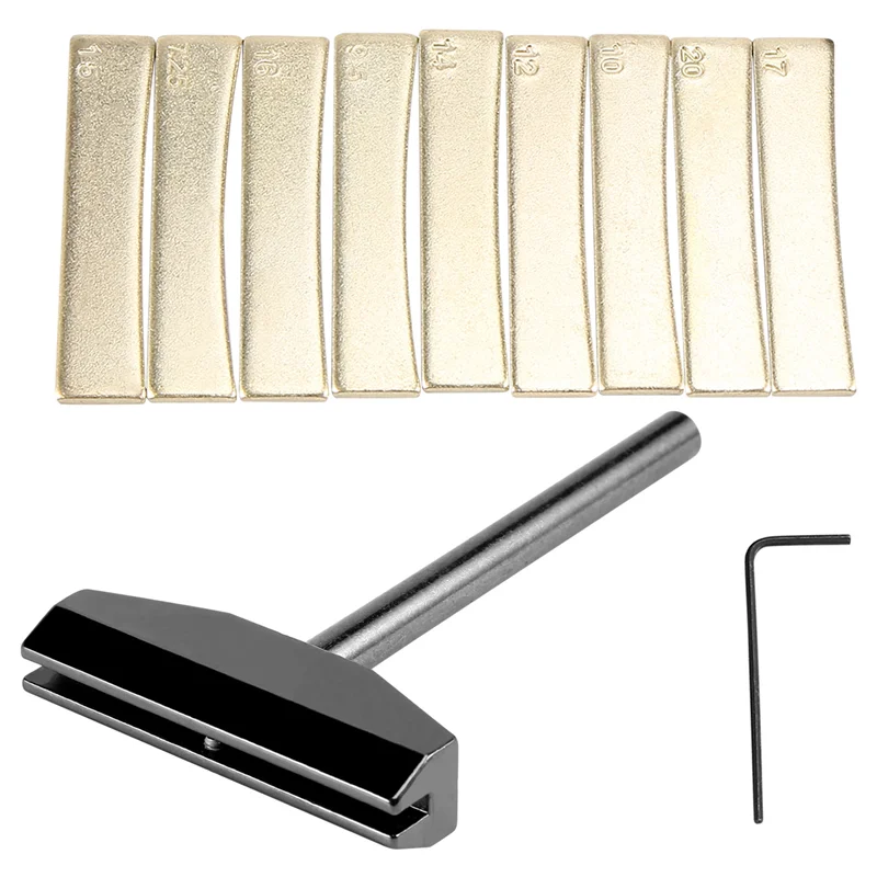 Набор инструментов Luthier для гитары B лад пресс прижимного грифа + 9 шт. вставок Лада