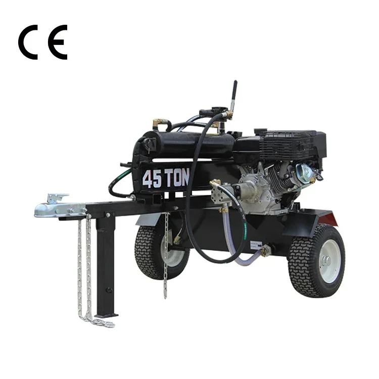 장고 트레이 Ls45bd 45T Hydrauliczny separator kłód Szybki z silnikiem wysokoprężnym i zestawem do podnoszenia