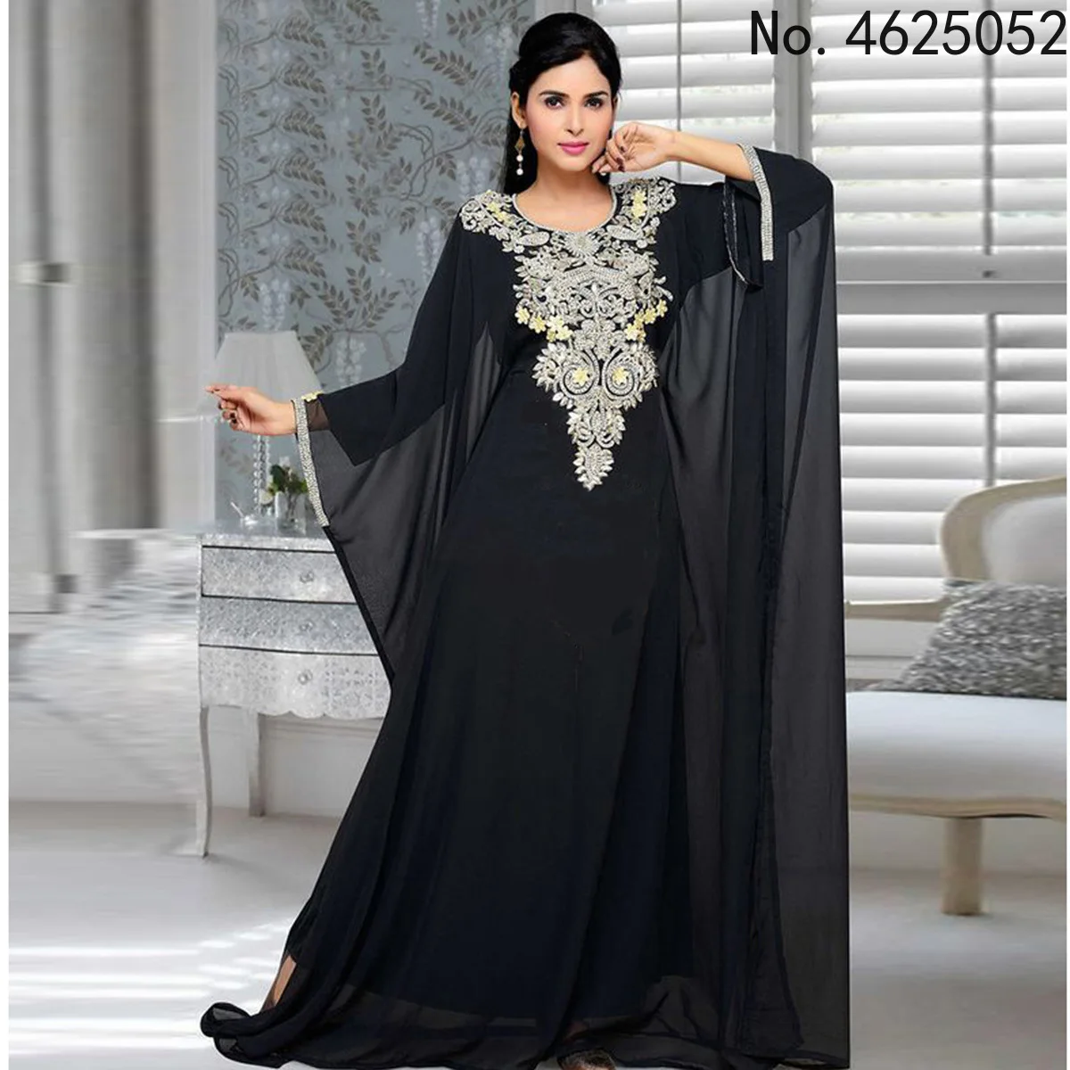 

Black White African Dresses for Women Spring Autumn African Women Long Sleeve O-neck Long Dress African Robes African Clothes