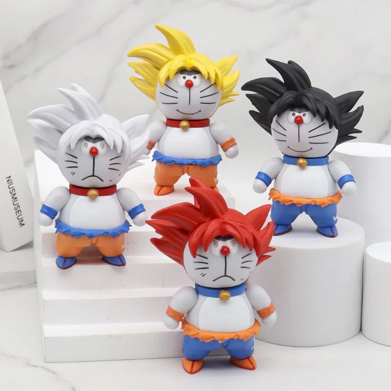 Фигурки Doraemon Dingdang Cat Dragon Ball MINISO