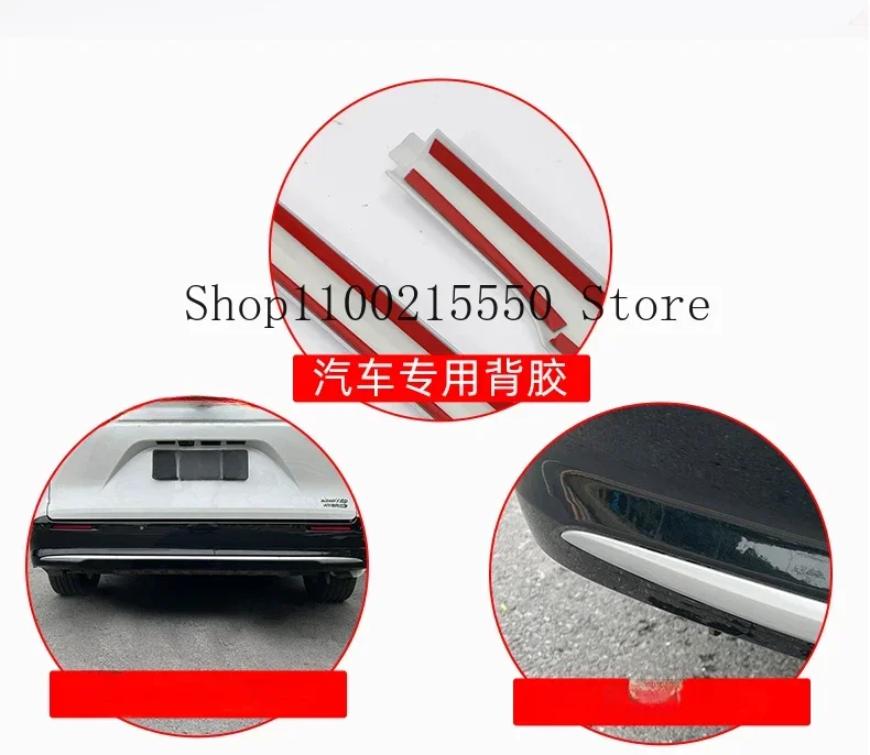 Для TOYOTA Sienna 2021 2022 автомобильные аксессуары ABS хромированный задний бампер