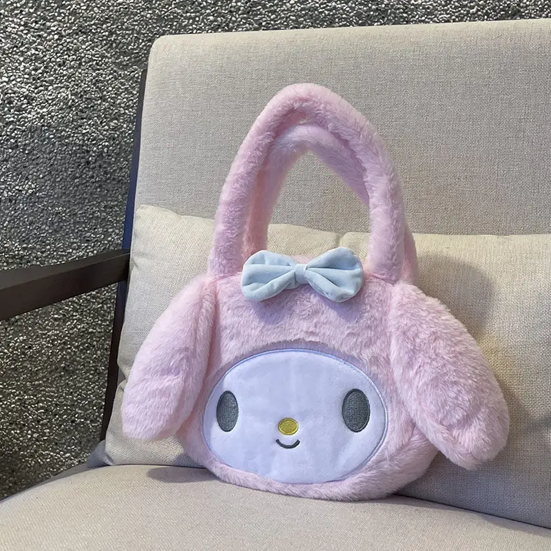 Bags for Women Purses and Handbags Plush Black Clow M Melody Handbag