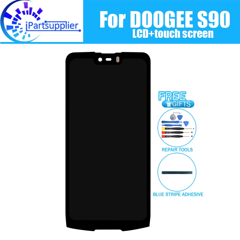 DOOGEE S90 ЖК-дисплей + кодирующий преобразователь сенсорного экрана в сборе 100%