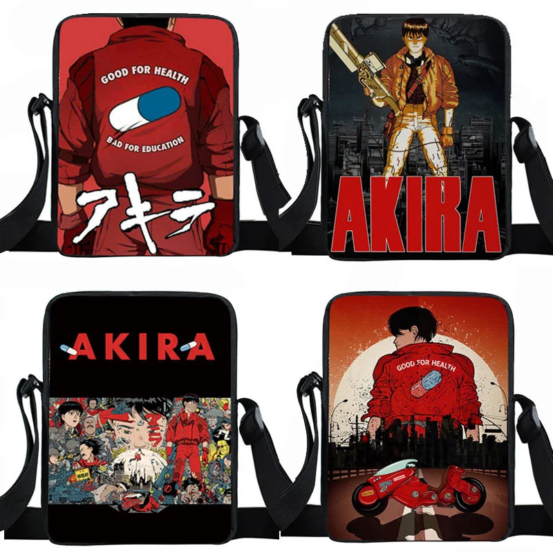 

Japanese Anime AKIRA Shotaro Kaneda Messenger Bag Neo Tokyo Fashionable shoulder bag The Capsule Cool Motorcycle Cross Bags