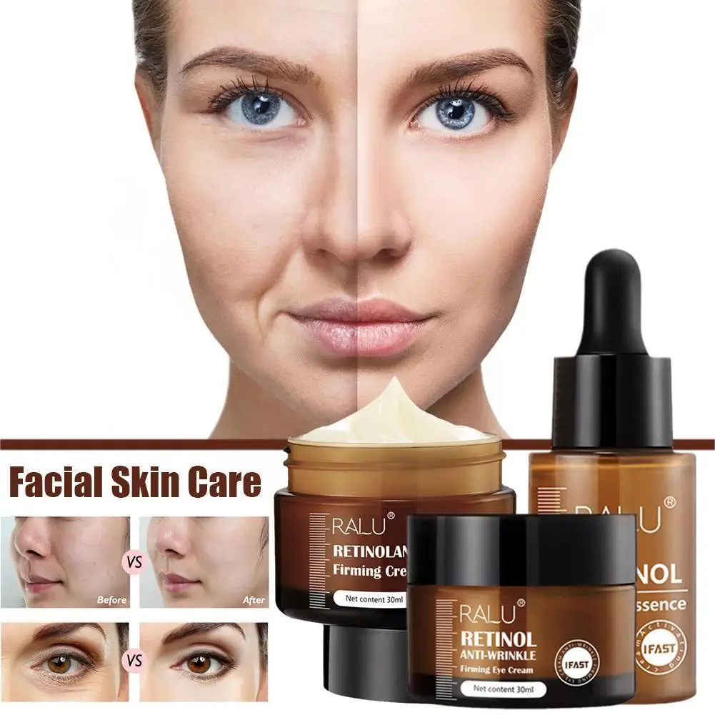 

Retinol Face Cream Essence Anti-Wrinkle Moisturizing Cream Bags Dark Light Lightens Tightens And Line Firming Eye Circles A V8K1