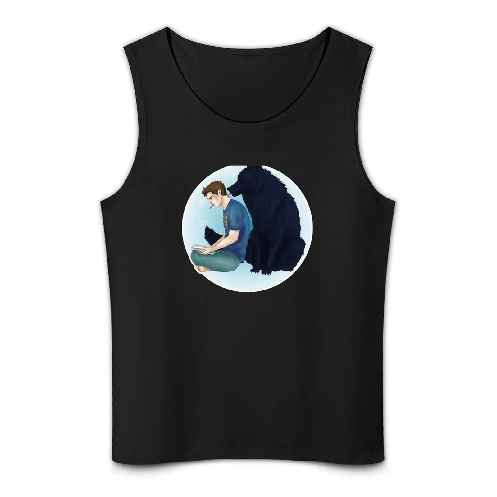 Sterek волк поцелует майка из хлопка