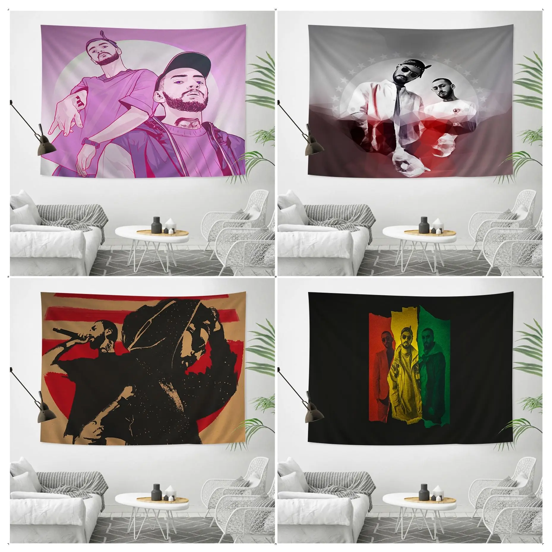 

Hajime MiyaGi Andy Panda Wall Tapestry Cheap Hippie Wall Hanging Bohemian Wall Tapestries Mandala Kawaii Room Decor