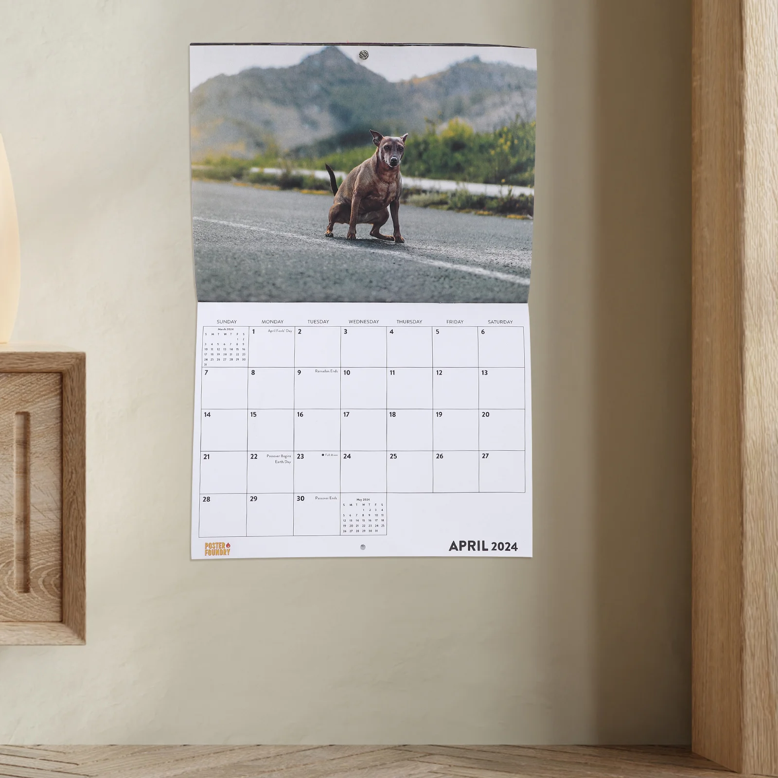 

Pets Desk Calendar 2024 Monthly Wall Calendars The Cat Cute Small Animal Pattern Home Office