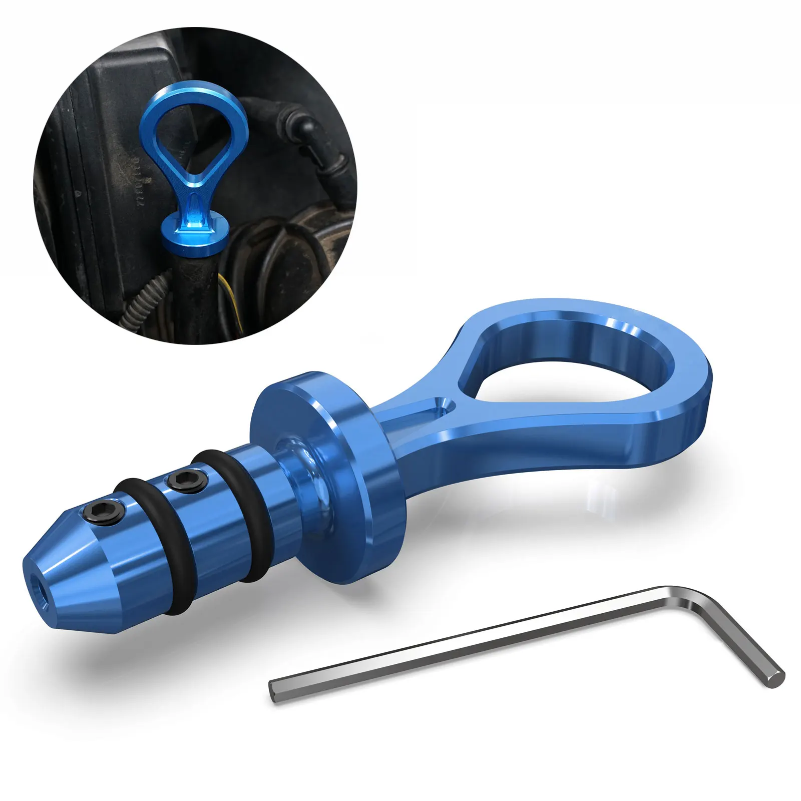 

Алюминиевый масляный щуп для BMW M52TU M54 E46 325i 325i 330i 328i 323i E39 530i 525i 528i Z4 E85 E86 2.5i 3.0i Заменяет 11431436293 11437505490