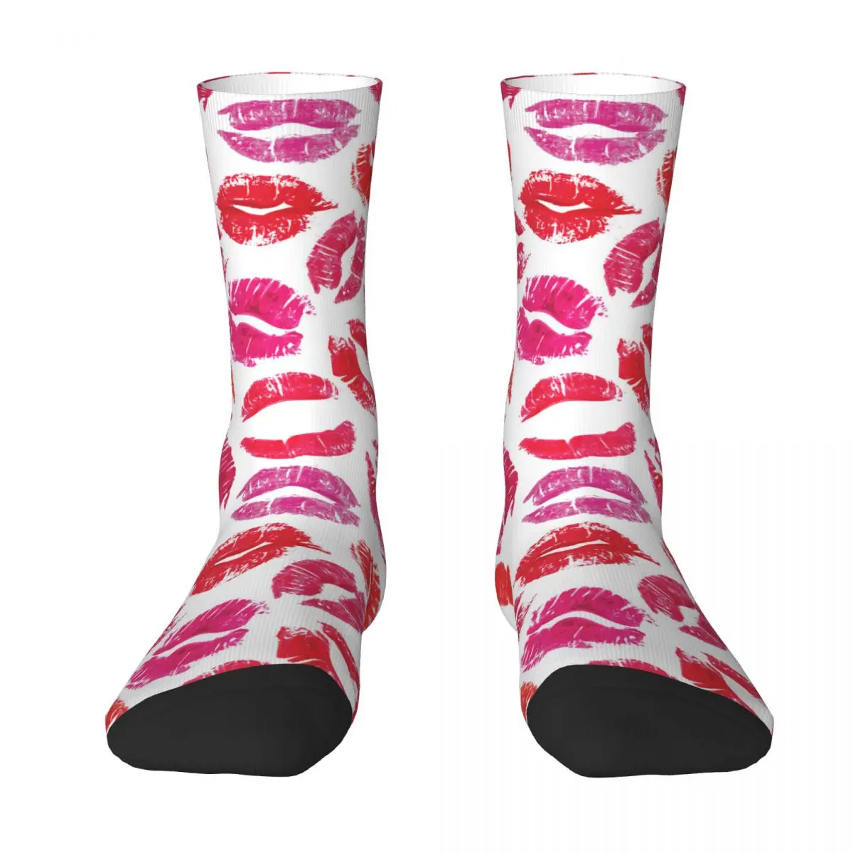 Seamless Pattern With Lipstick Kisses Adult Socks,Unisex socks,men Socks women Socks