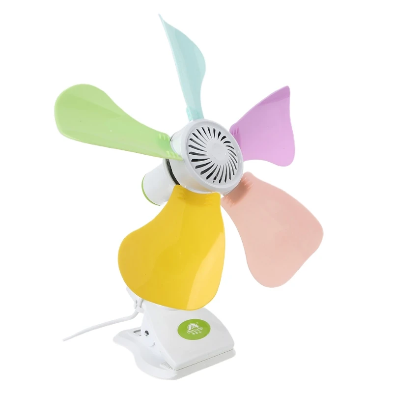 Тихий вентилятор с клипсой 220 В переменного тока штепсельная вилка стандарта США