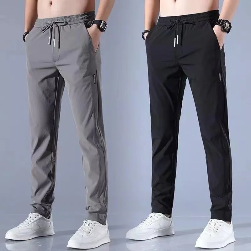 

Дышащие спортивные брюки, большие летние крутые повседневные брюки