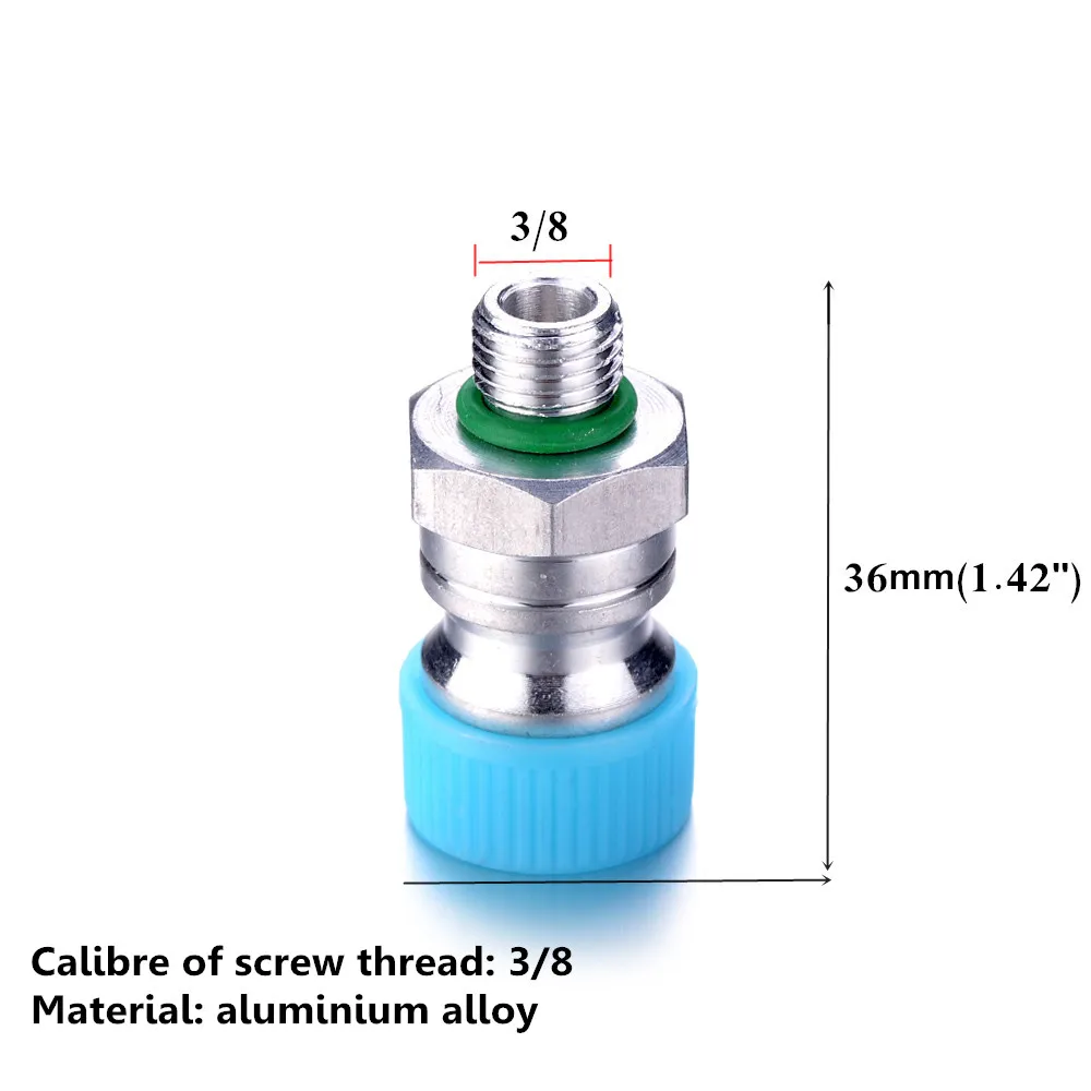 Универсальный высоковольтный автомобильный адаптер R134A из алюминиевого сплава с