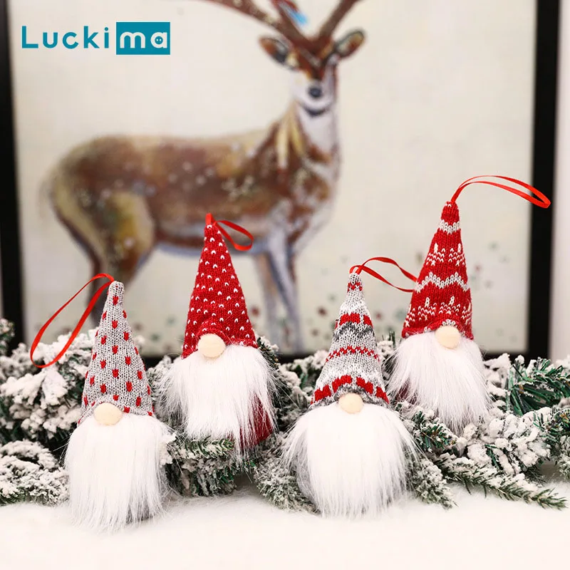 

8 Pcs Gnome Christmas Faceless Doll Merry Christmas Decorations for Home Cristmas Ornament Xmas Navidad Natal New Year 2023