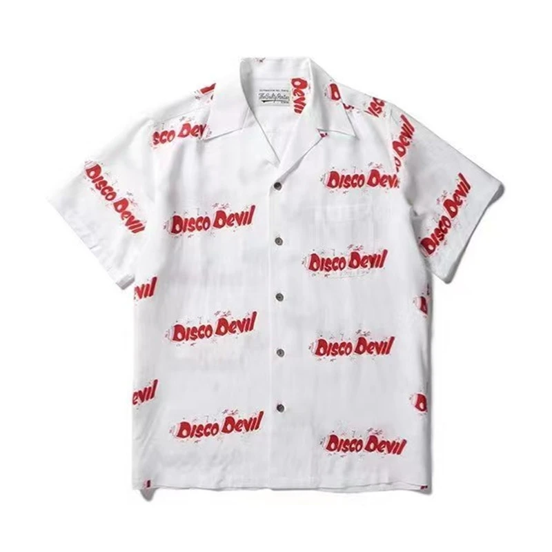 Рубашка с коротким рукавом для мужчин и женщин Винтажная Футболка пурпурного