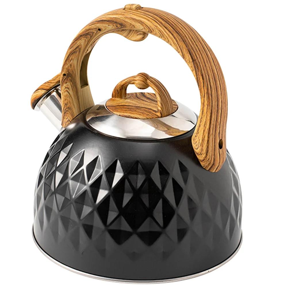 

Kettle Tea Stovetop Water Whistling Teapot Coffee Stainless Steel Stoveboiling Campingpot Boiler Loud Pour Pots Over Whistle