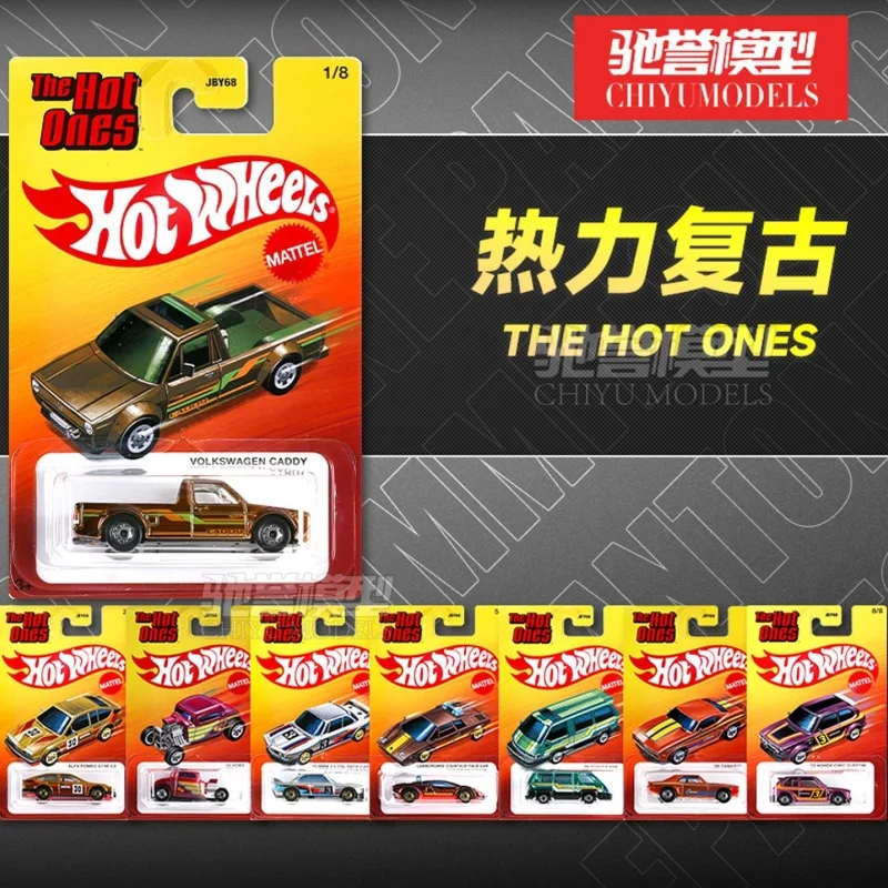 Фото Новые машинки Hot Wheels The Hot Ones Mix 2: Volkswagen, Alfa Romeo, Ford, BMW, Lamborghini, Toyota Camaro, Honda, масштаб 1:64, литые под давлением, из сплава, подарок, игрушка №1