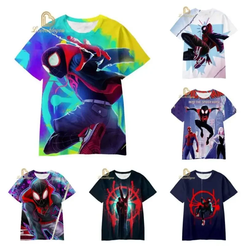 Футболка с изображением Человека-паука из м/ф мар