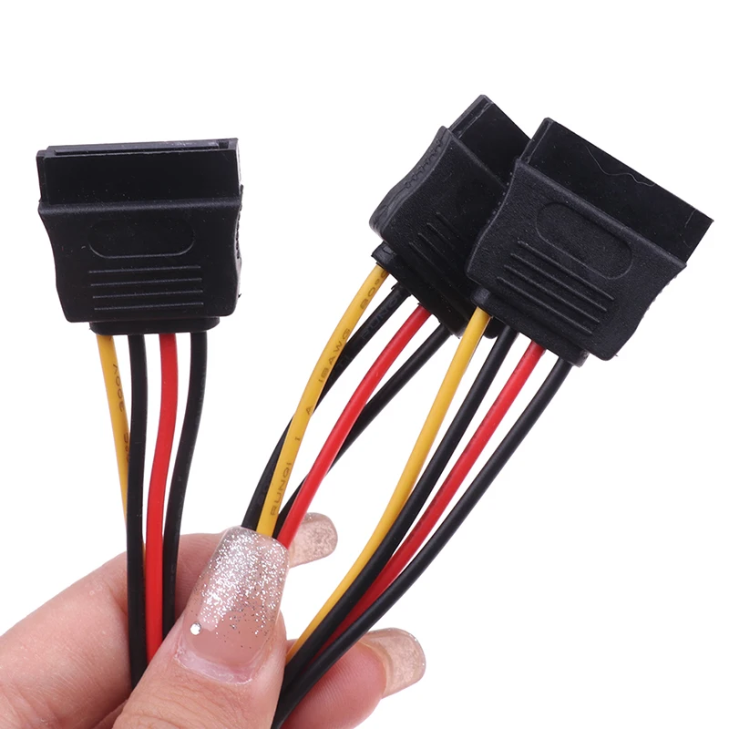 

Кабель питания VH3.96 с 4-контактным на 1 или 2-портовый SATA для Hikvision DAHUA Mini VCR IP-камеры видеонаблюдения с питанием жесткого диска 25 см