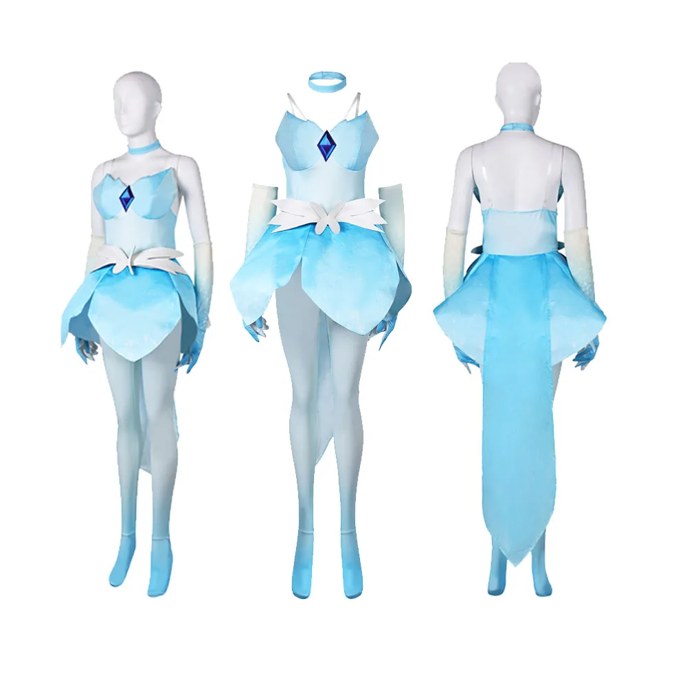 Фэнтези фигуристки персик косплей принцесса Катание на коньках платье Женская