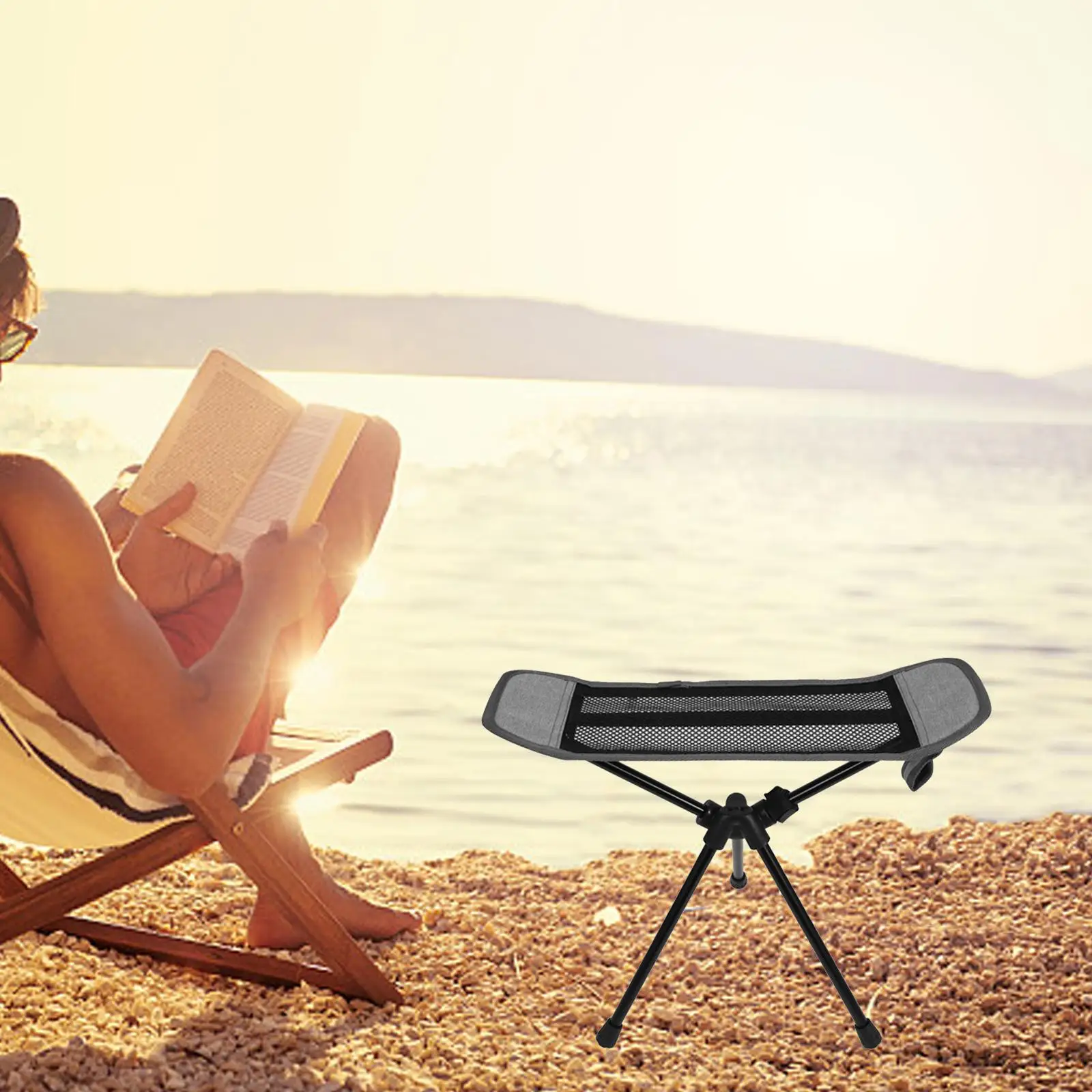 

Подставка для ног, компактный складной стул для пикника, для кемпинга