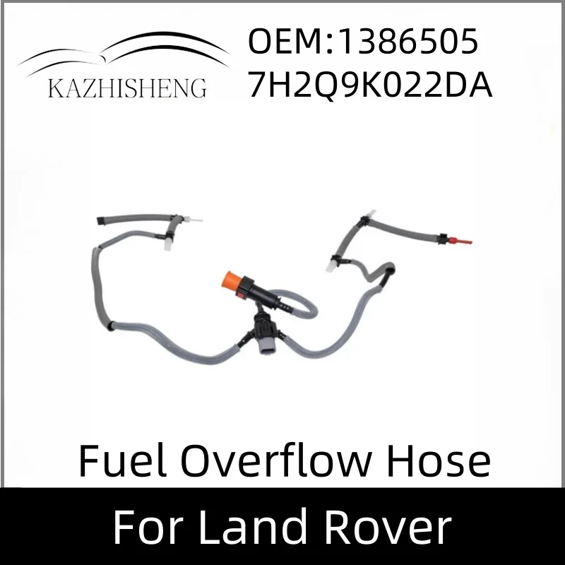 

1386505 7H2Q9K022DA Шланг для перелива утечки топлива для Land Rover Discovery 3 и 4, Range Rover Sport 2,7 V6