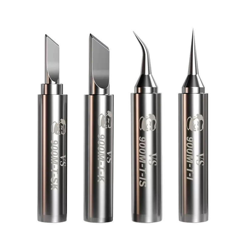 Электрический паяльник MECHANIC 936 937, наконечники для бессвинцового электрического паяльника, быстрый нагрев для реболлингового чипа BGA, стандартный прямой заостренный локоть