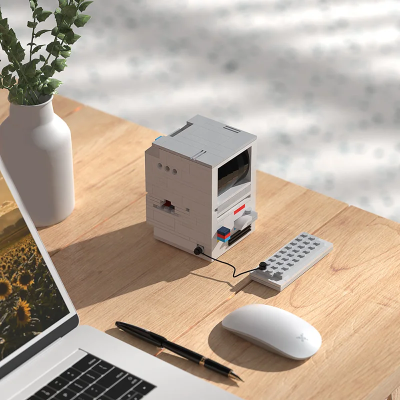 Конструктор MOC головоломка-A уровень 6 коробка для расшифровки набор строительных