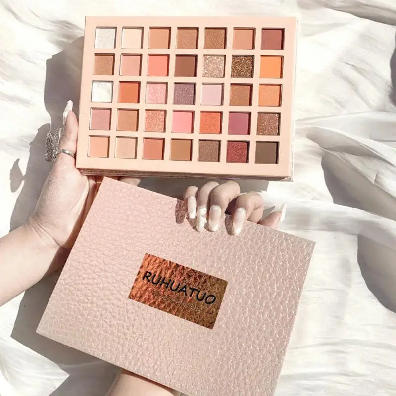 

TT 35 Colors Eyeshadow Pallete Matte Shimmer Eye Shadow Powder Long-lasting Waterproof Eye Make Up Palette Maquillage
