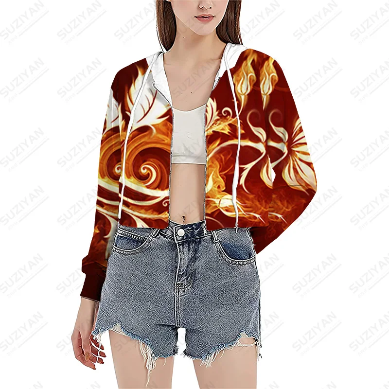 

Hoodie Hip Hop Outfits Graphic Hooded Coats Tender Vintage New Look College Daily Streetwear Female Ulzzang Short Style