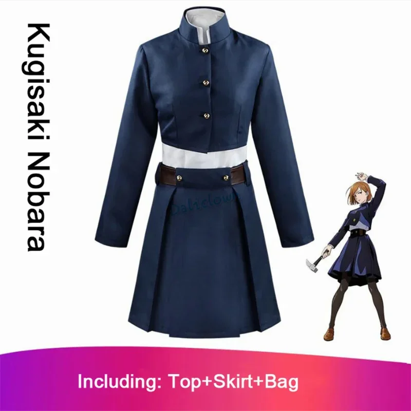 Cosbao Anime Jujutsu Kaisen Kona Spy Kossume Nobara Kugisaki Yuji Itadori Megumi Fushiguro Gojo Satoru Ryomen Sukuna Kimono Unifo