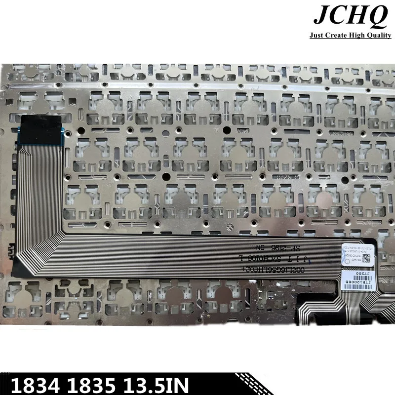 Клавиатура JCHQ для Microsoft Surface Book 2 13 5 дюймов 1834 1835 Германия серебристая