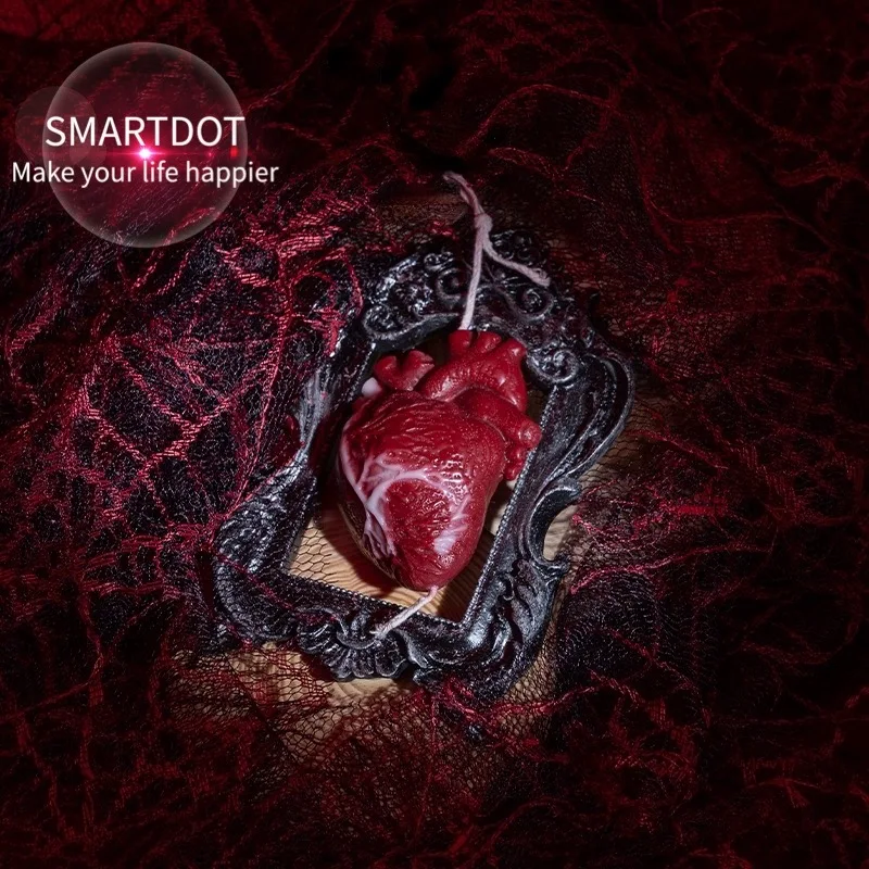 40 ℃ низкотемпературная свеча сердце темный готический стиль Cthulhu аромат воска