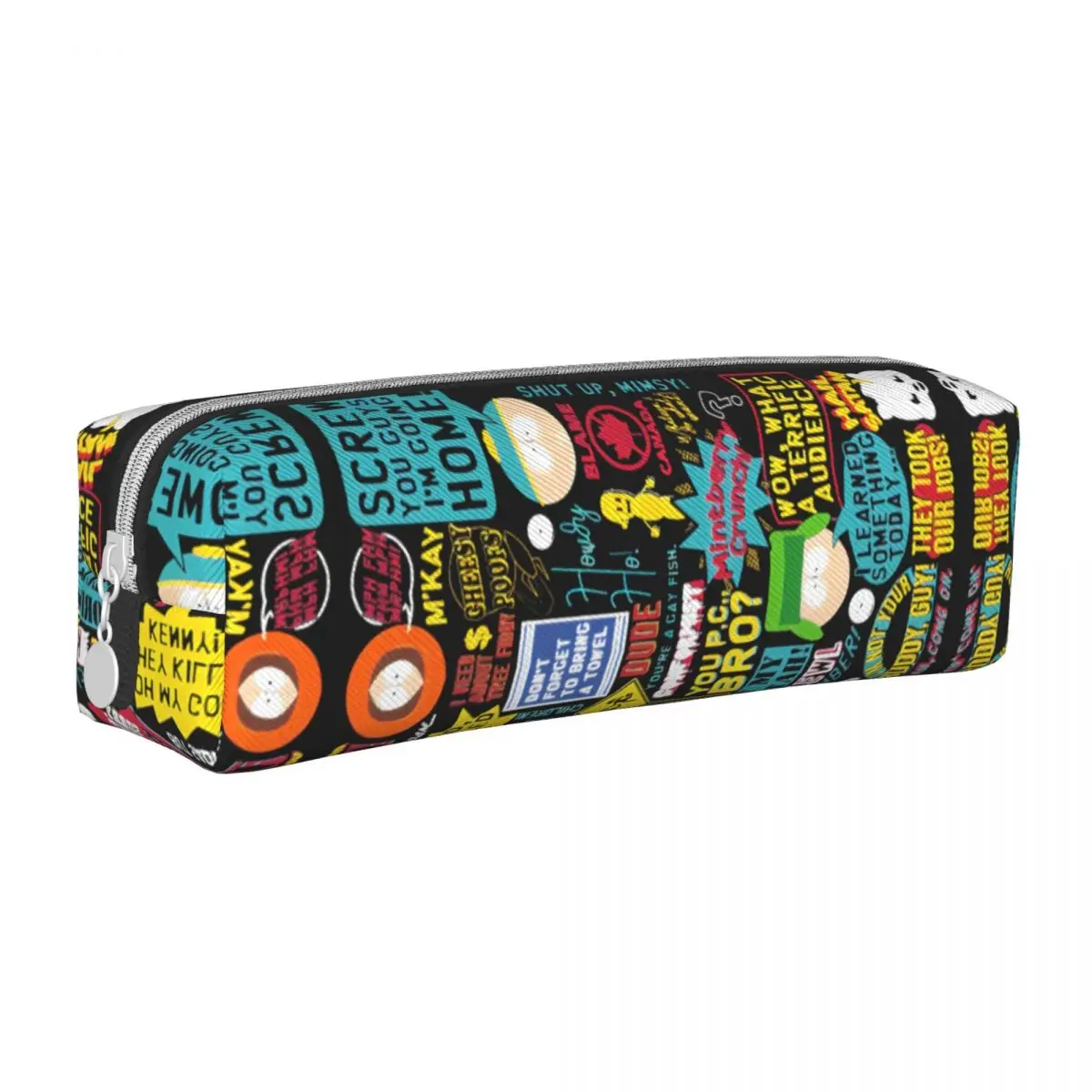 

Lovely Pencil Case Southpar Pencil Box Cartoon Kawaii Manga School Pencil Cases Boy Girl Zipper Custom Stationery Organizer