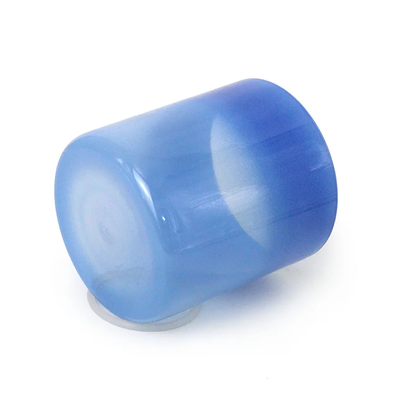 Синяя градиентная Волшебная Хрустальная чаша для исцеления пения медитации и