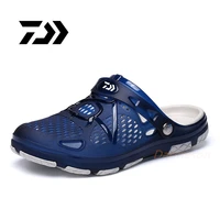 2022 new daiwa fishing shoes men summer beach sandals non slip wading shoes outdoor breathable slipper sandalia water shoes